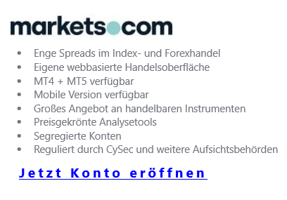 Wähle Deinen Broker aus!